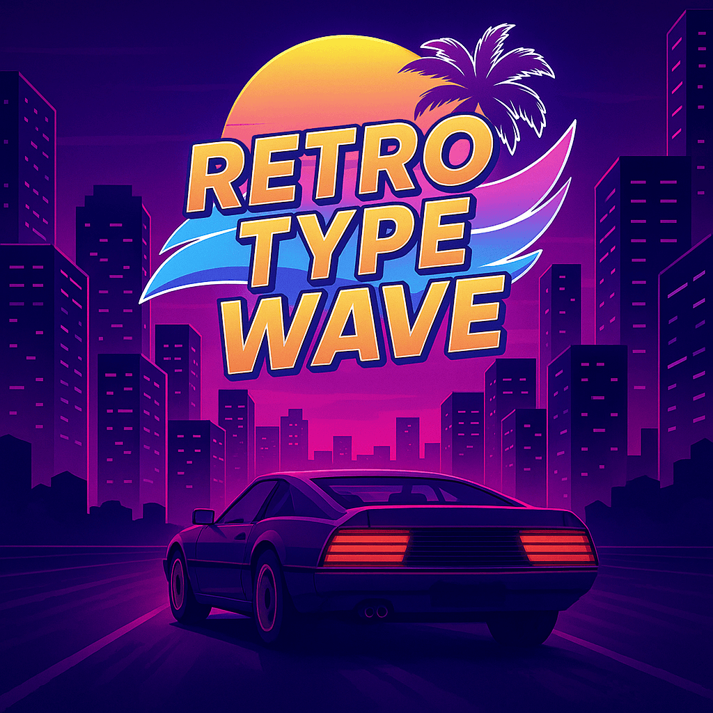 Retro Type Wave